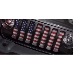 Siatka grilla "Flaga" - Jeep Wrangler JL